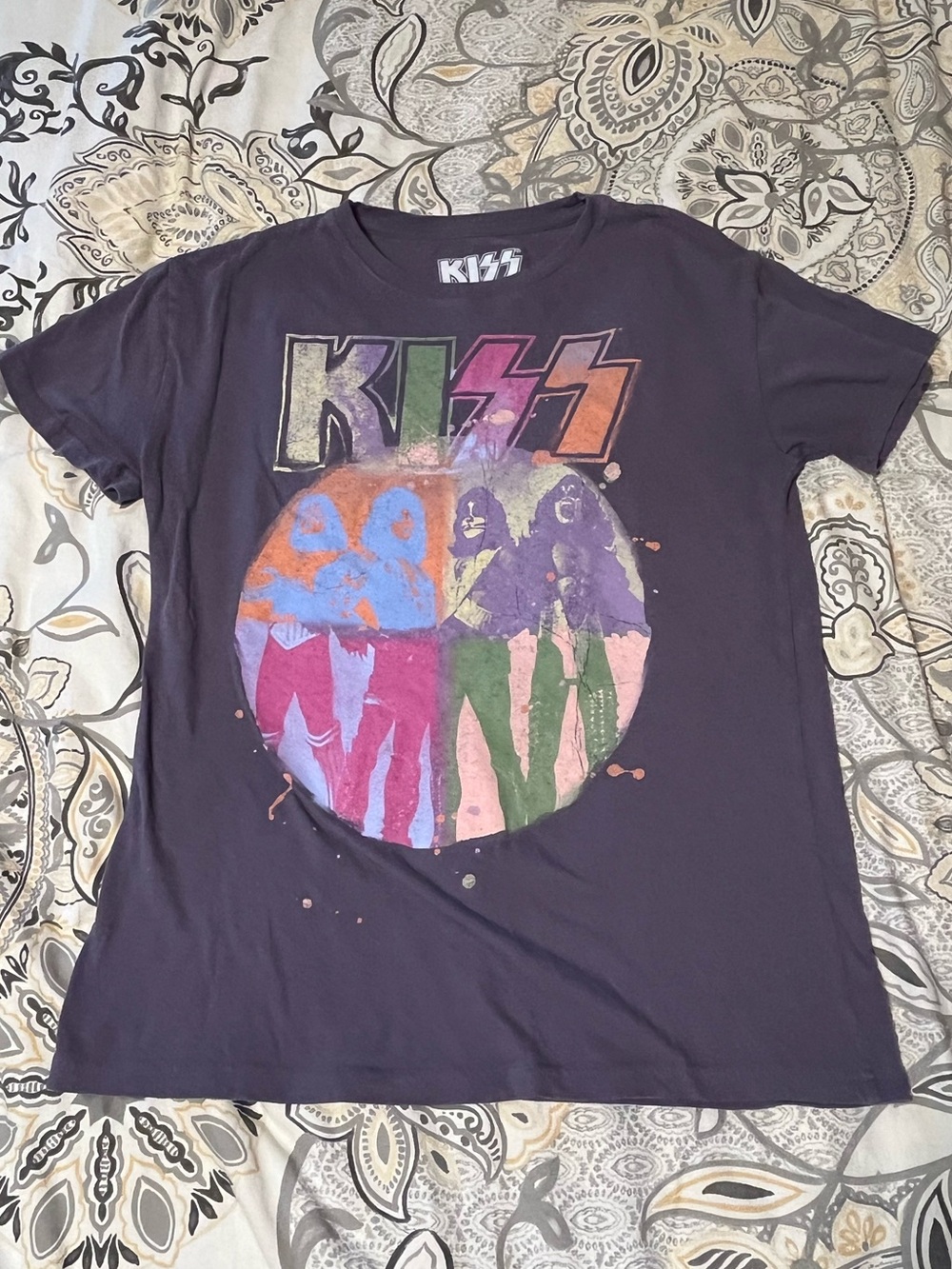 KISS Band Tee - Size S